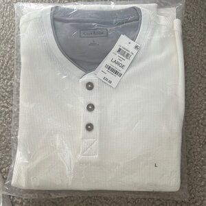 Club Room White Casual Button Down Shirt